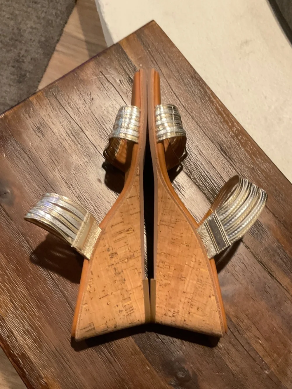 Andre Assous Briella Wedge Sandal Size 9